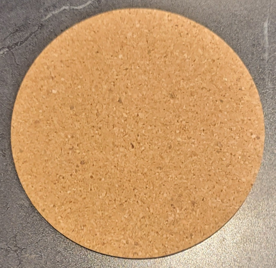 Cork coasters