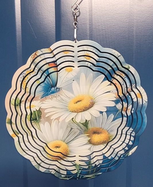 Daisy wind spinner
