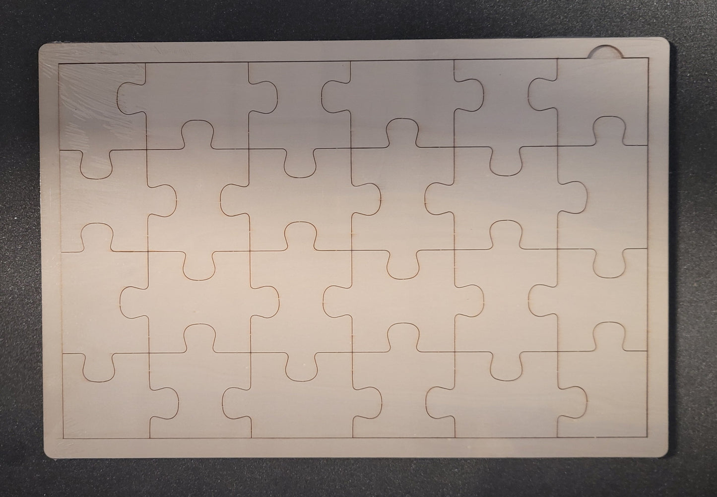 Personalized Rectangle Wooden Photo Puzzle – Custom 24-Piece Keepsake Gift