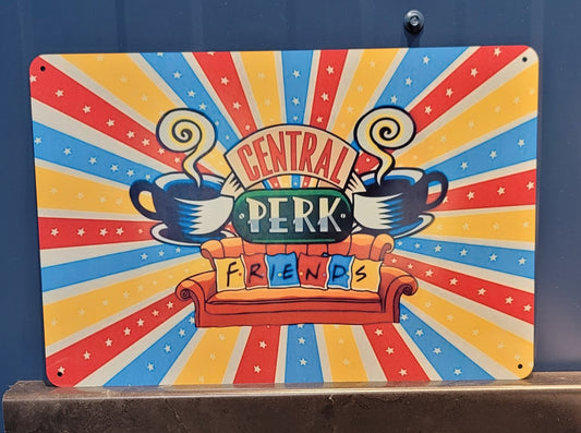 Central Perks FRIENDS sign
