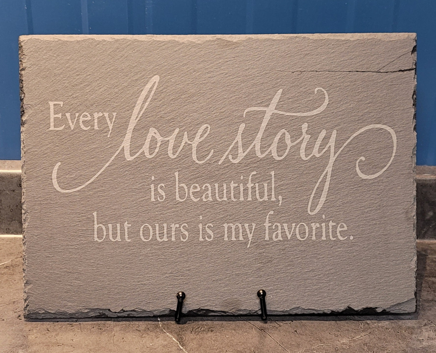 Handcrafted Etched & Sublimated Slate Art