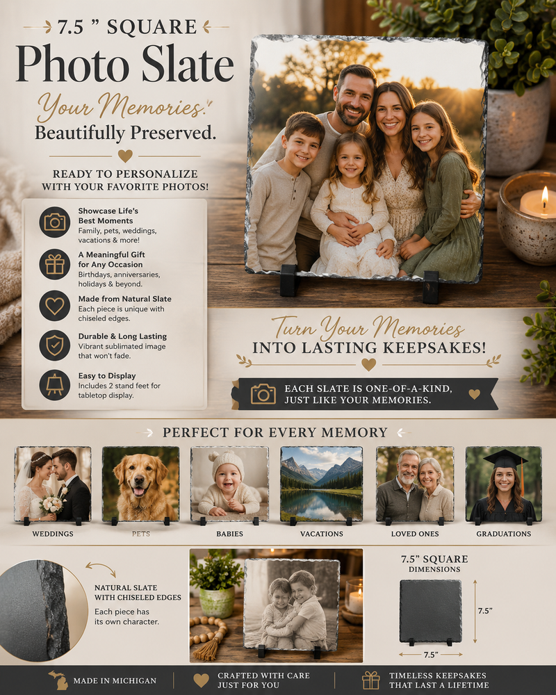 Personalized Photo Slates