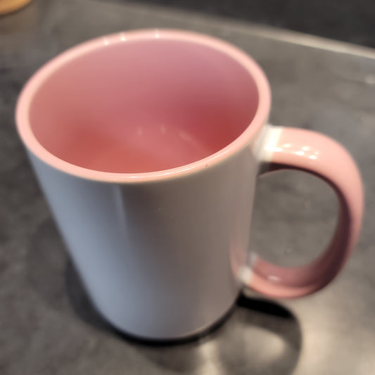 Light pink mug