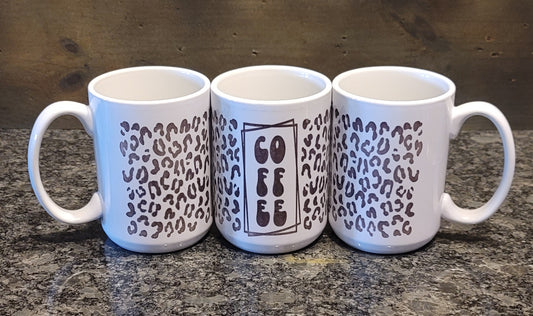 Cheetah Coffee Mug brown