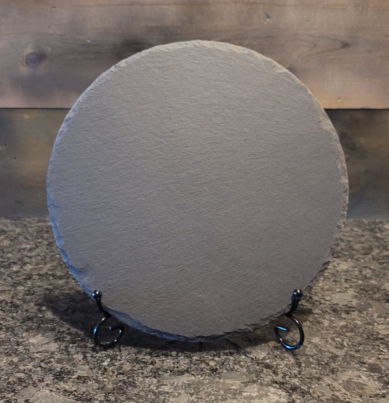 9.8 inch Circle Slate