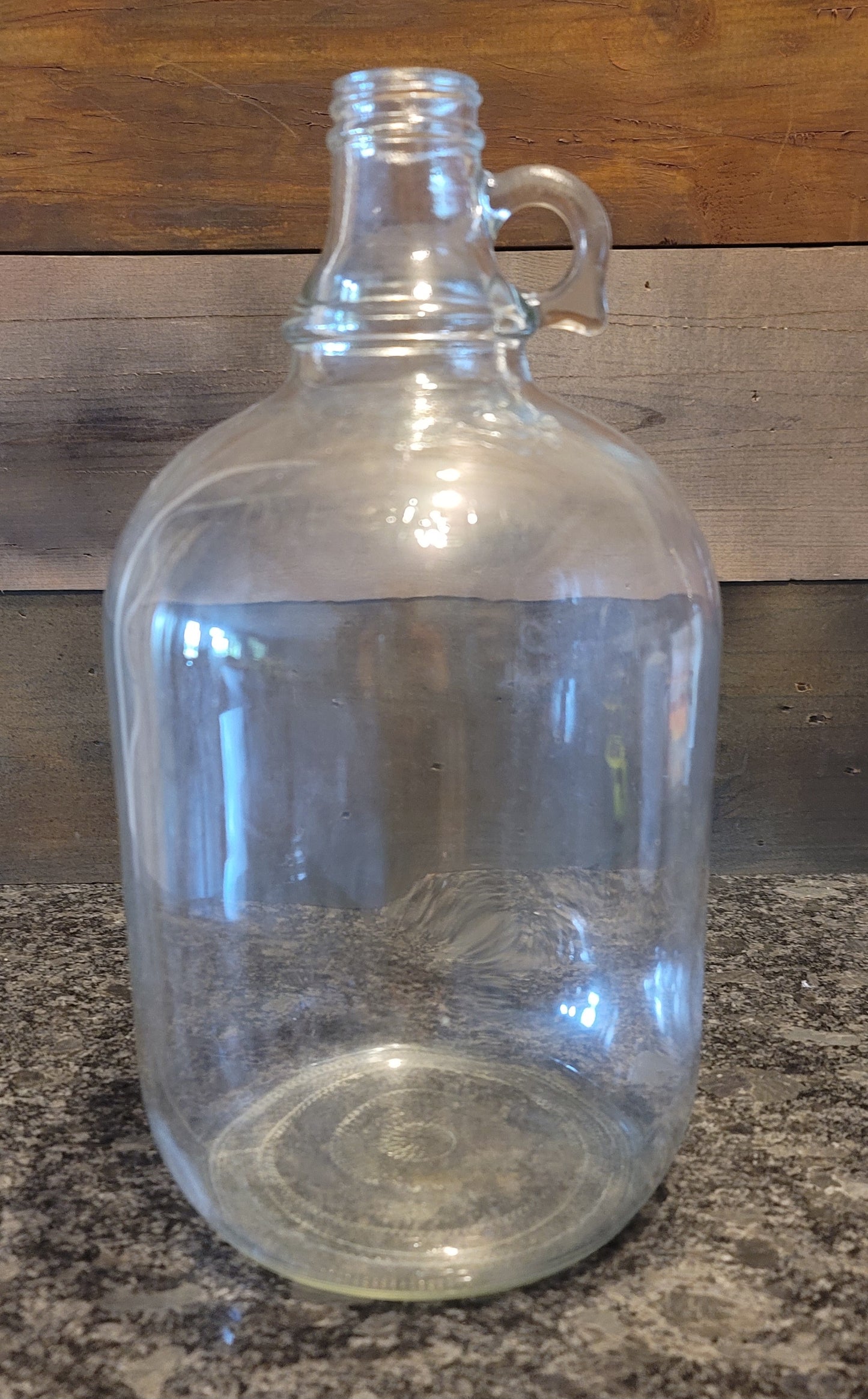 One gallon glass jar