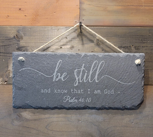 Be still