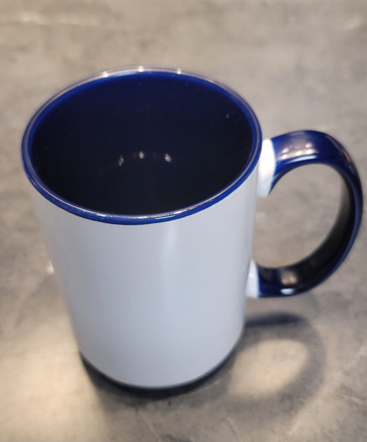 15 oz mug navy