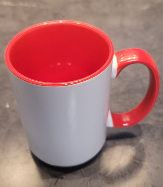 15 oz mug red