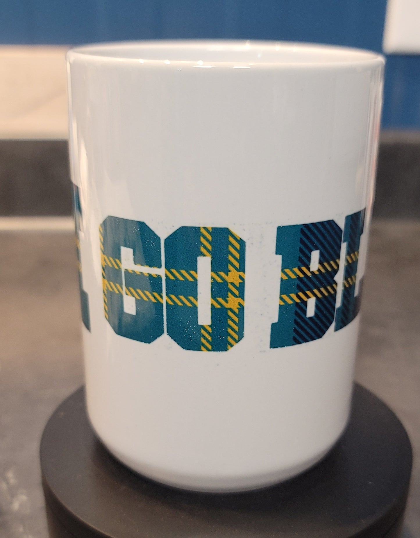 15 oz Go Blue mug