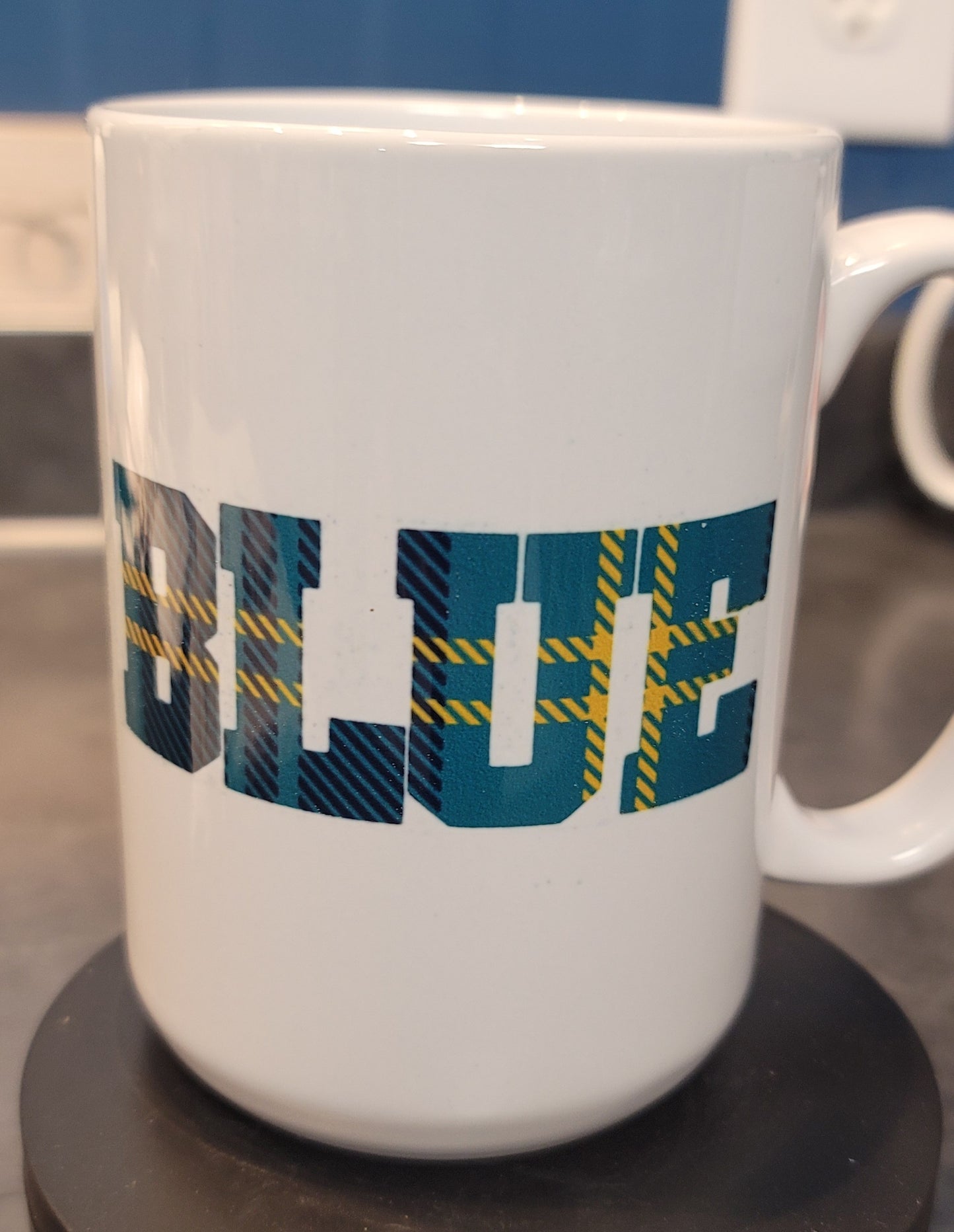 15 oz Go Blue mug