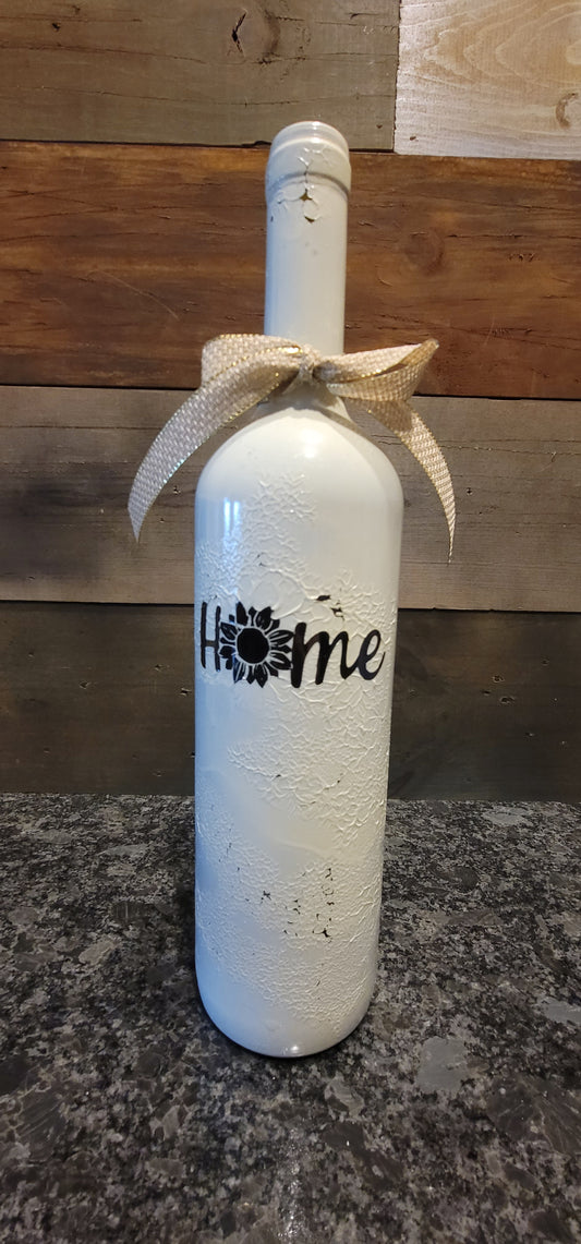 Home painted bottle