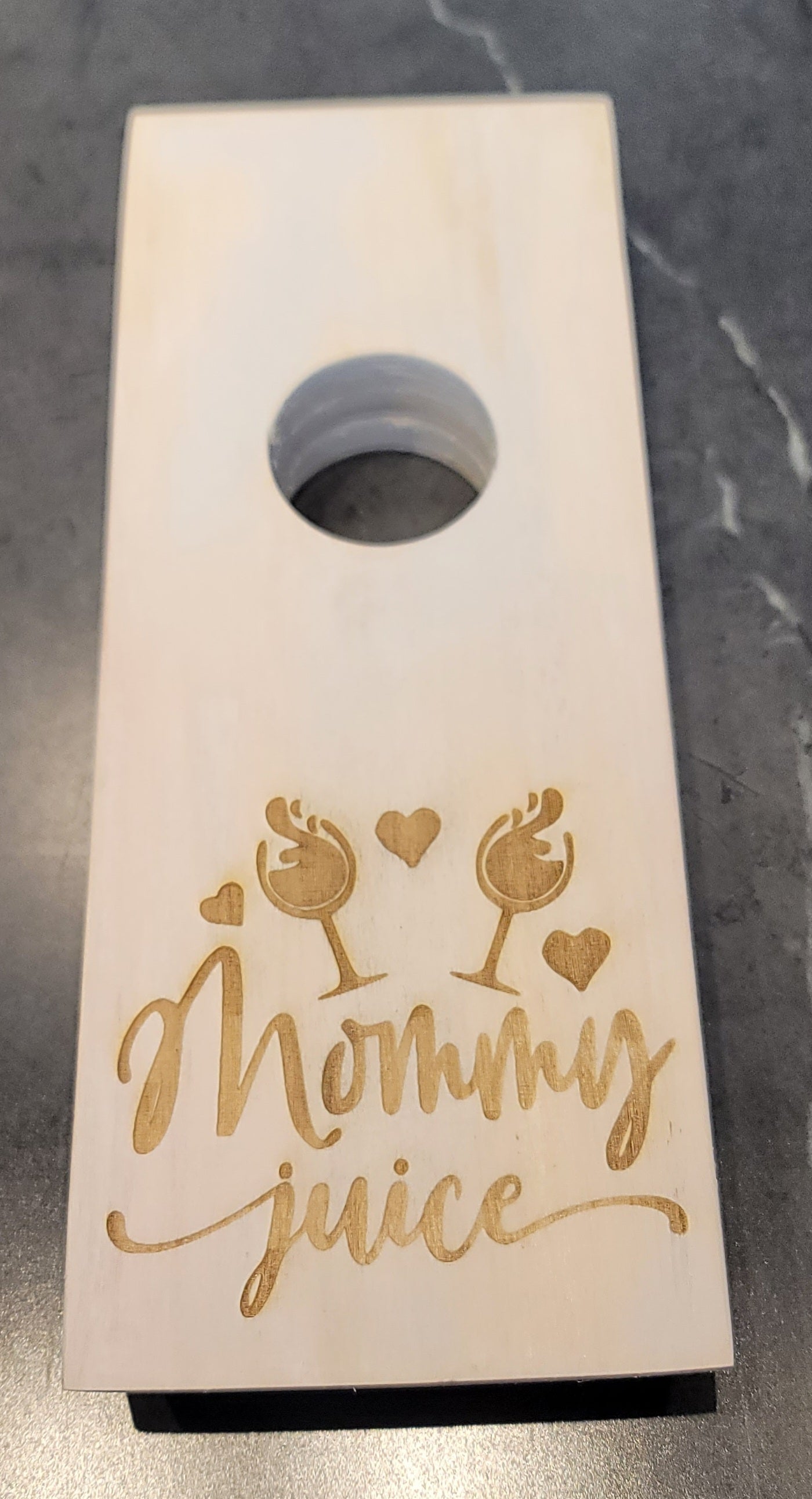 Wine bottle holder-Mommy juice