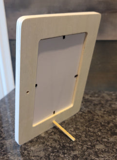 Wooden photo frame