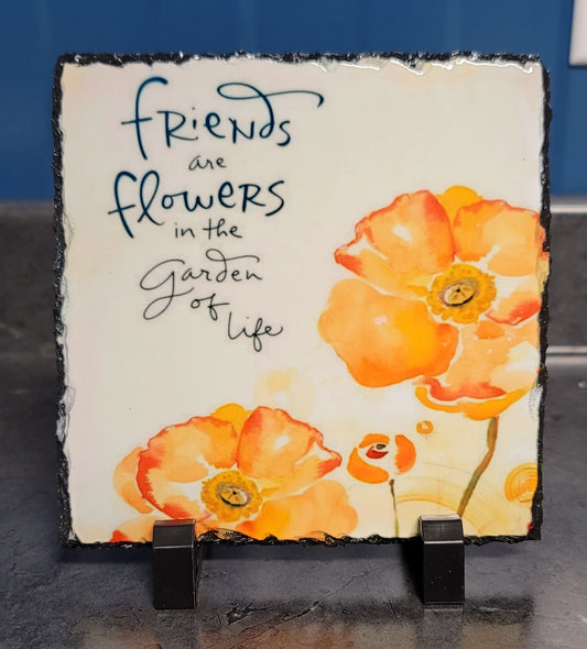 Friend poppy slate