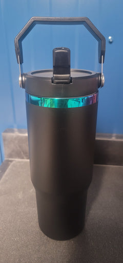 30 oz multi color underlay tumbler