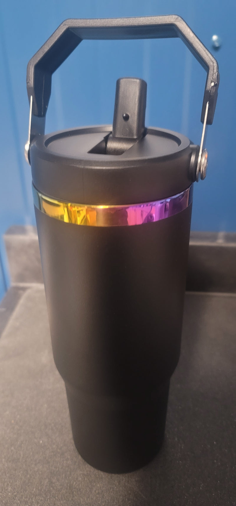 30 oz multi color underlay tumbler