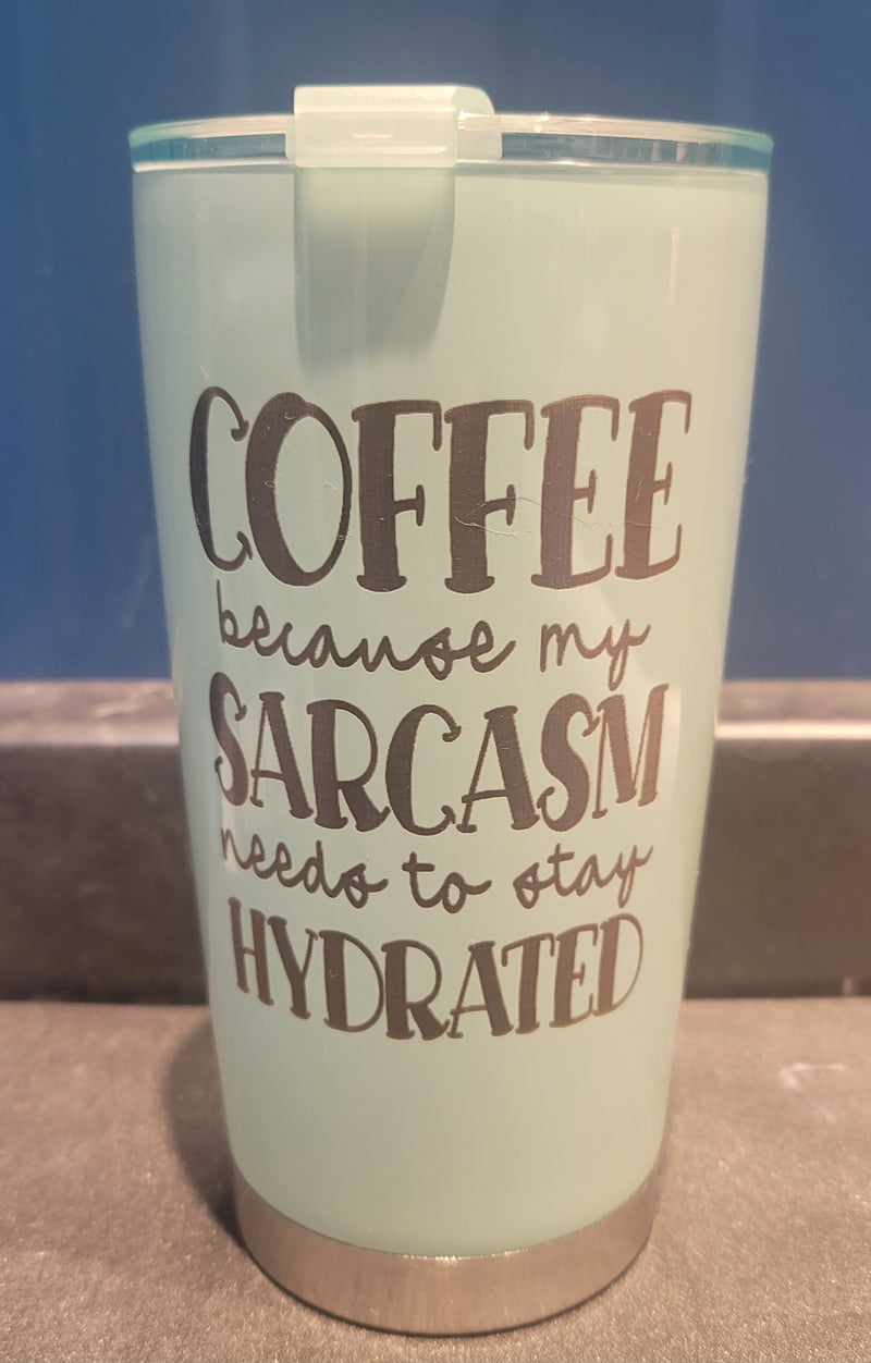 20 oz Tumbler Mint Sarcasm DEAL