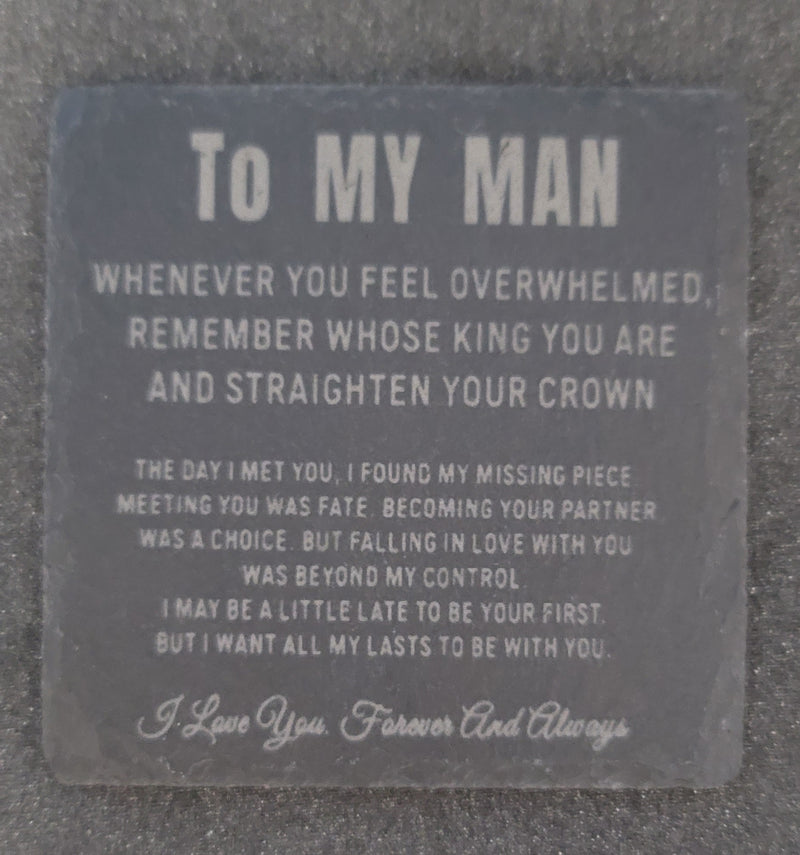 To My Man slate