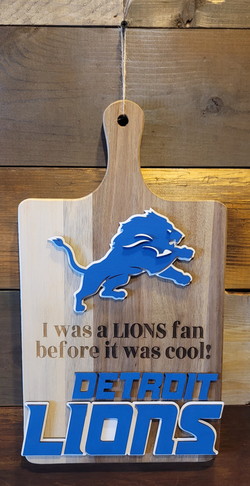 Detroit Lions board