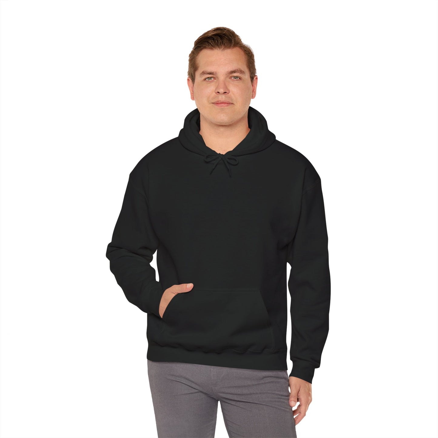 Personalized Black Hoodie – Custom Name & Design Gildan Heavy Blend