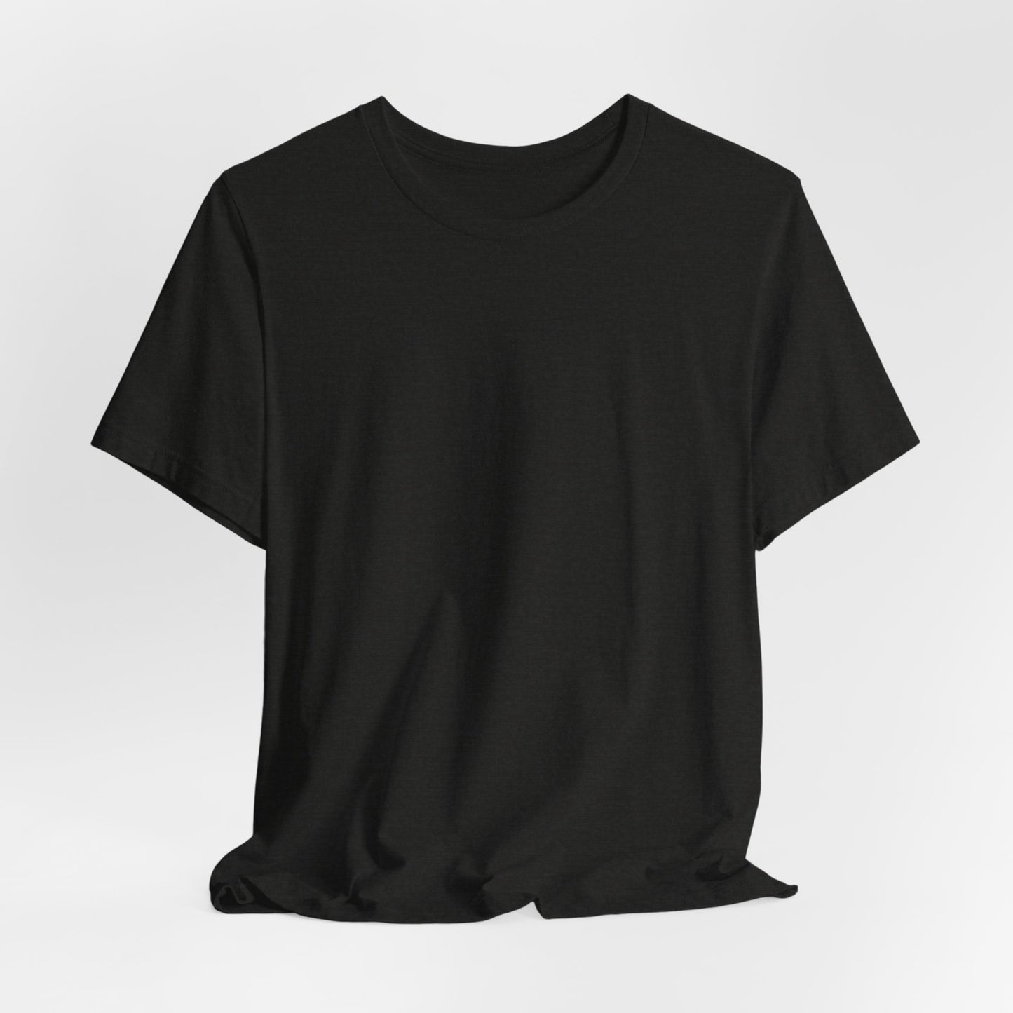 Personalized Black Heather T-Shirt – Custom Name & Design Bella Canvas Tee