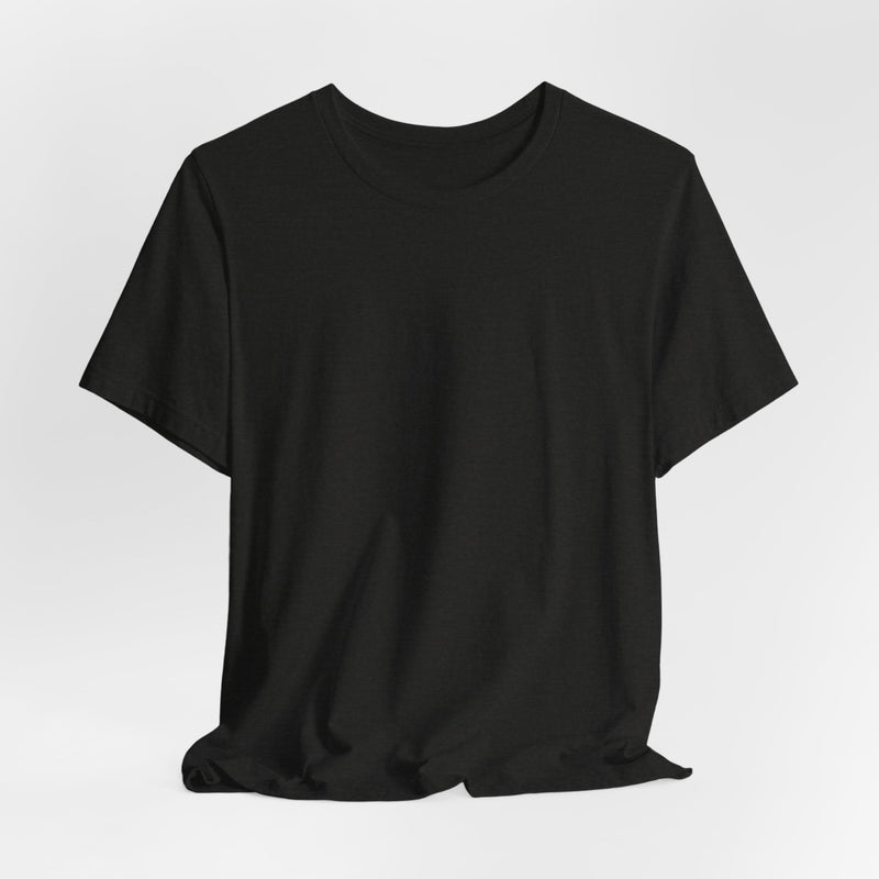 Personalized Black Heather T-Shirt – Custom Name & Design Bella Canvas Tee