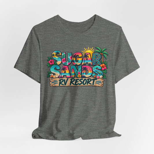 Sugar Sands RV Resort Tee – Tropical Beach Vacation Shirt