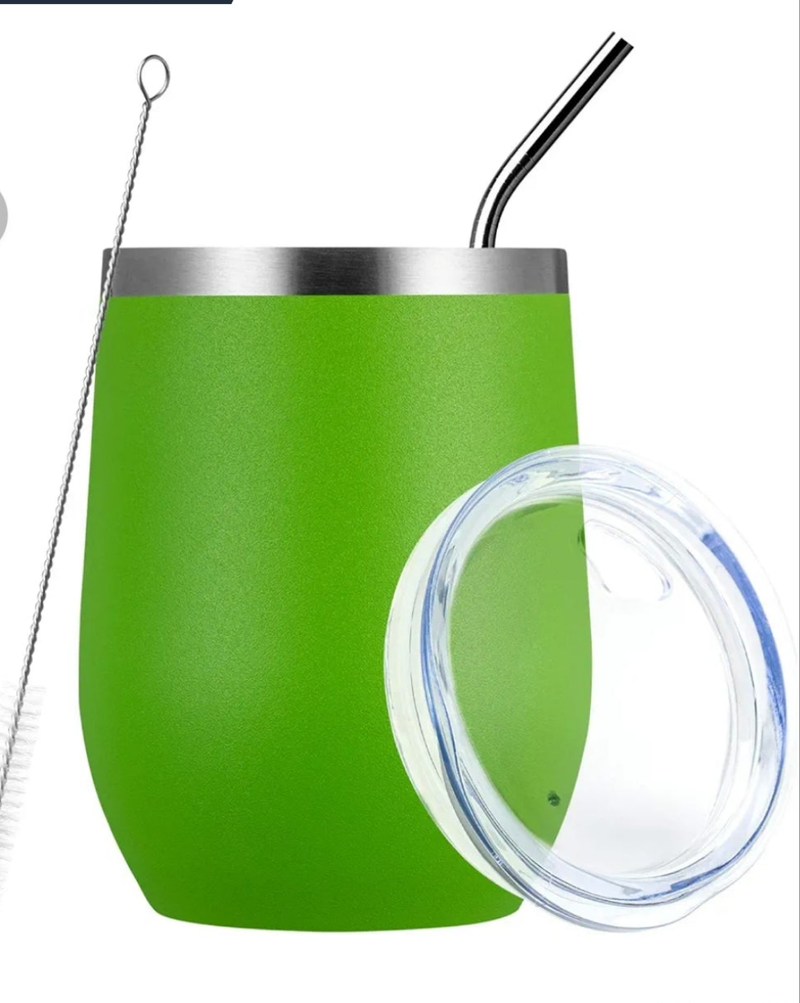 Wine tumbler lime
