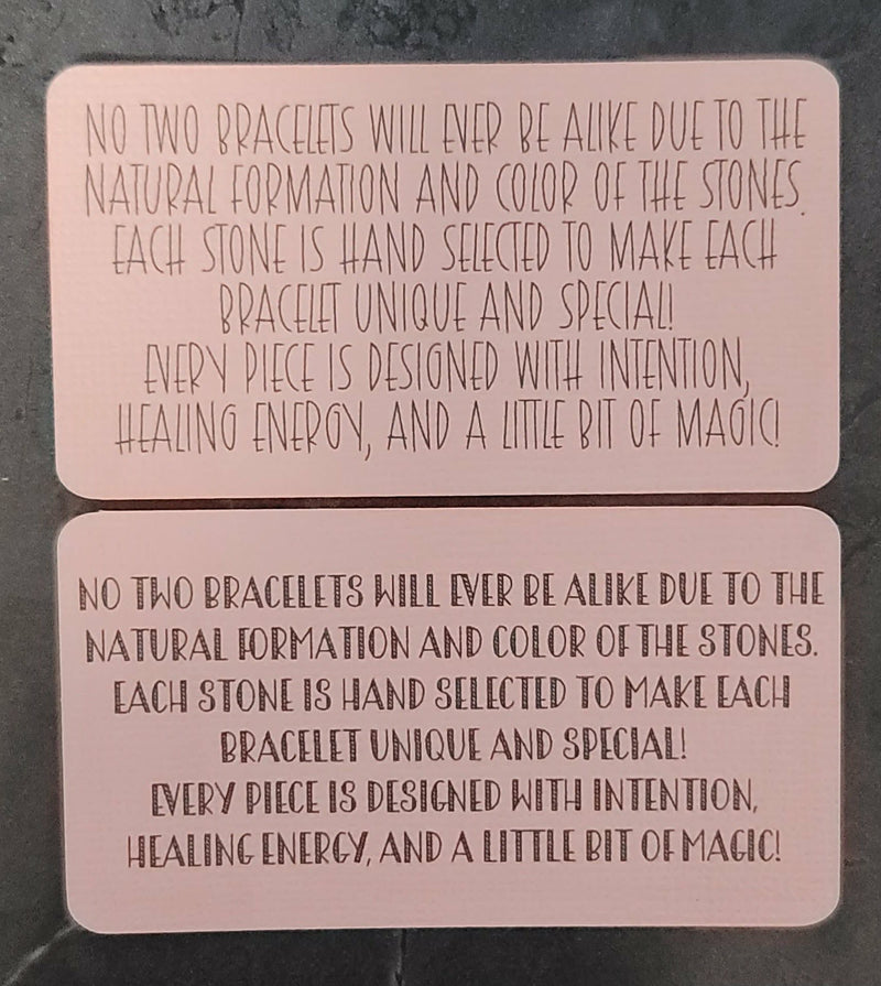 Small personalized cards (100)