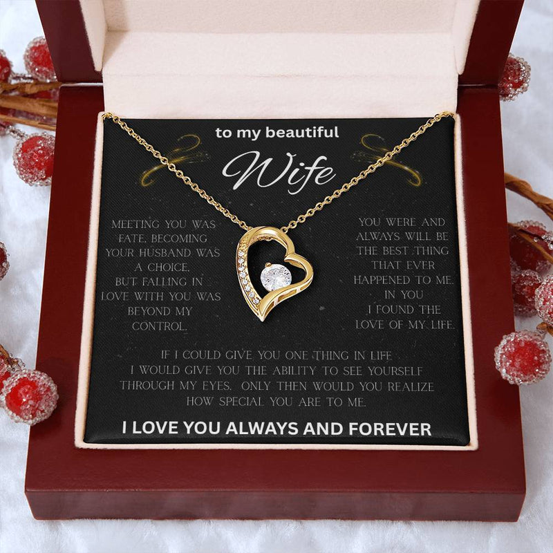 To My Beautiful Wife - I Love You Forever