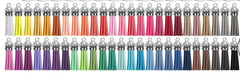 Keychain with tassle round