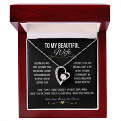 To My Beautiful Wife - Forever Love Necklace