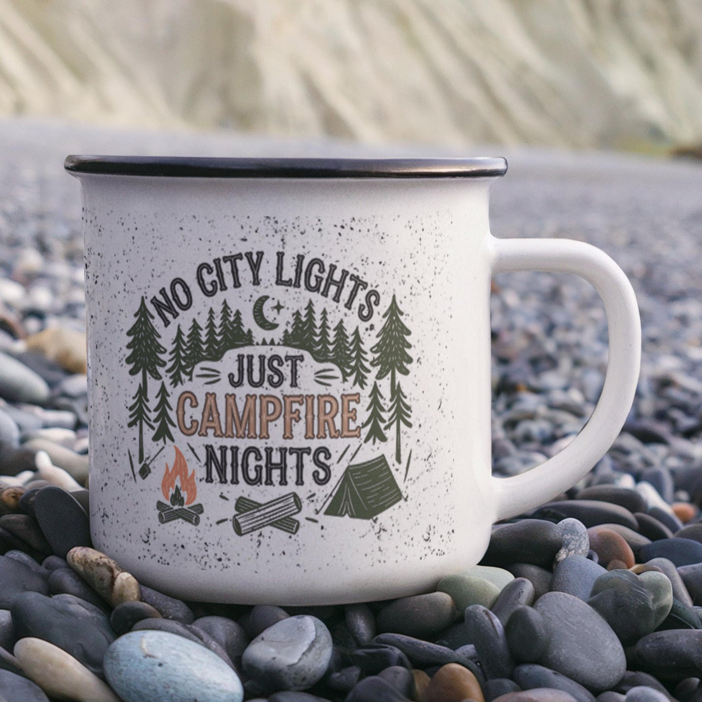 No City Lights - Camping Mug