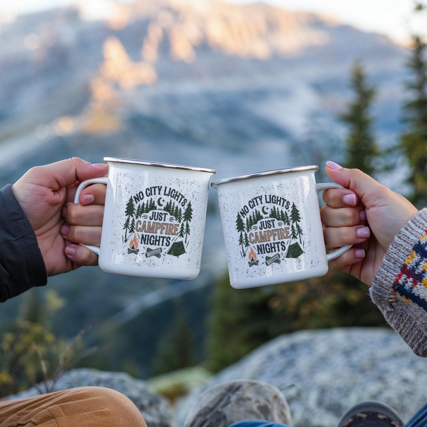 No City Lights - Camping Mug