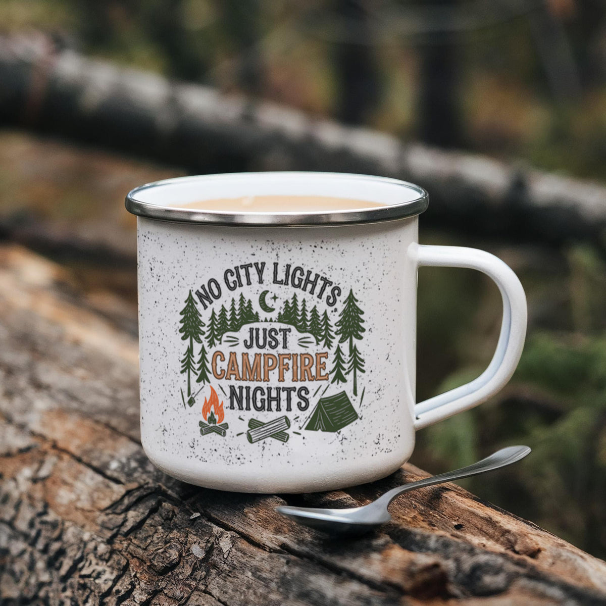 No City Lights - Camping Mug
