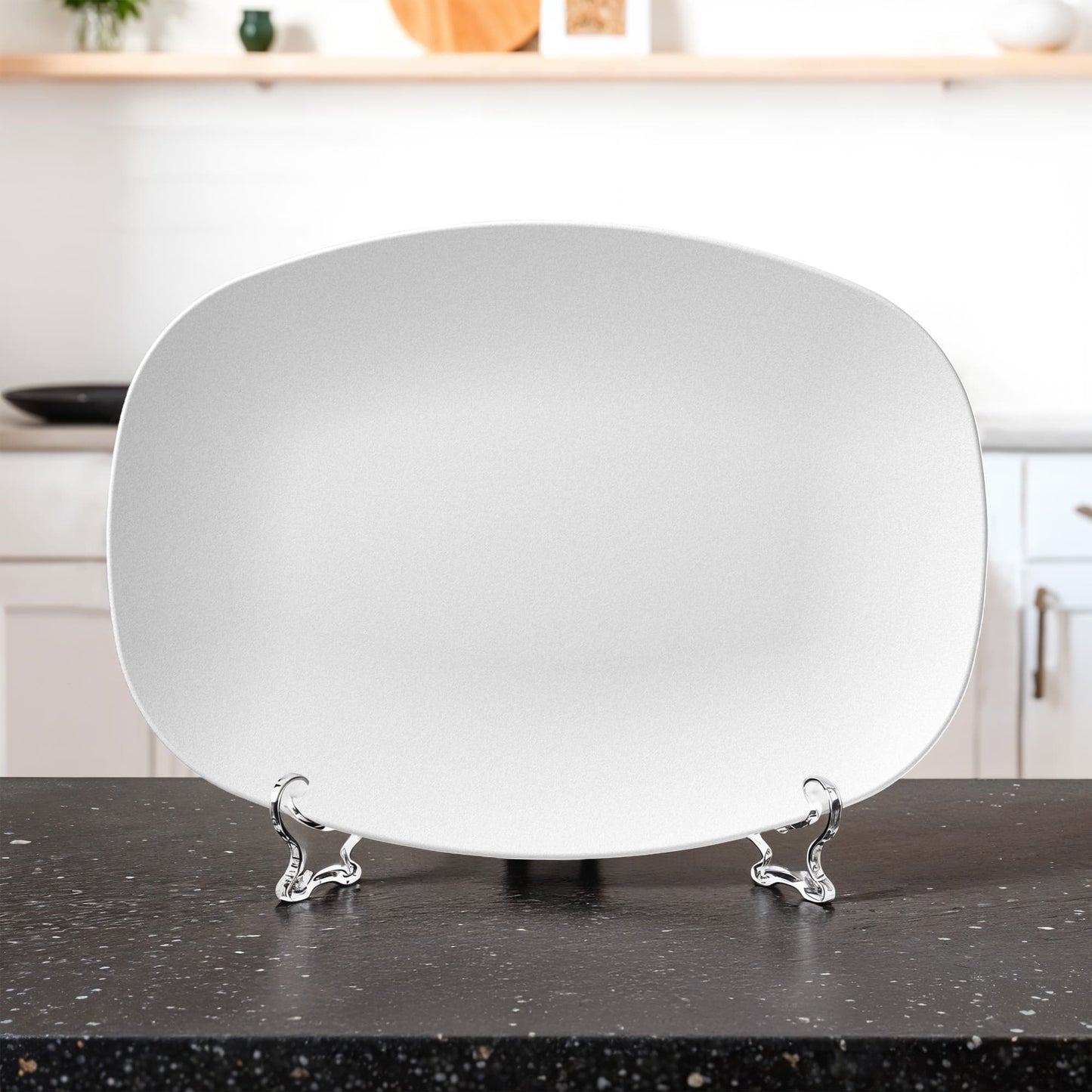 Personalized 10x14 Oval Platter – Custom Photo & Design Serving Dish Gift