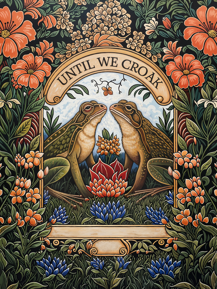 Til We Croak - Heirloom Blanket