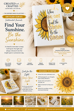 Be The Sunshine Journal - Sunflower A5 Notebook
