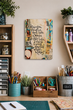 Creative People – 8x12 Metal Wall Sign