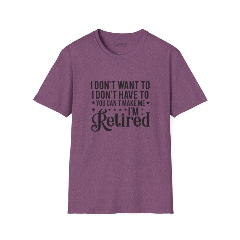 Retired Graphic T-Shirt — 
