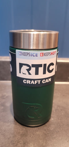 Personalized RTIC Craft Can Coozie – Custom Etched Name Gift
