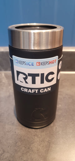 Personalized RTIC Craft Can Coozie – Custom Etched Name Gift