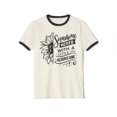 Sunshine Mixed With A Little Hurricane Ringer T-Shirt