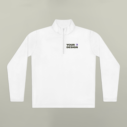 Personalized Unisex Quarter-Zip Pullover